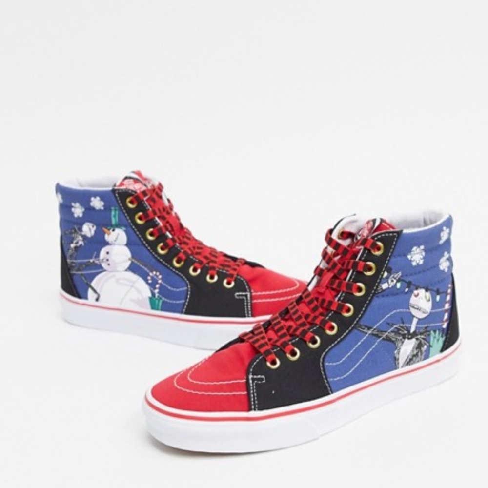 Vans X Nightmare Before Christmas Hi Top Vans